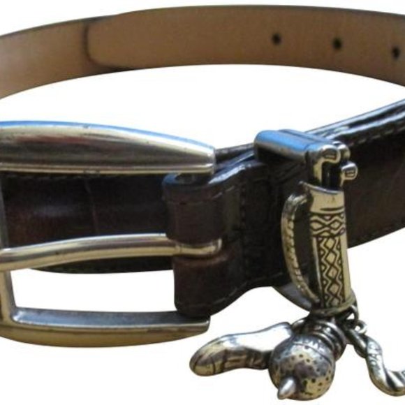 Brighton | Accessories | Brighton Brown Croc Golf Charm  display picture 1